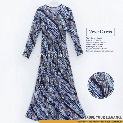 GAd-050 Gamis Tali Pinggang Bertingkat